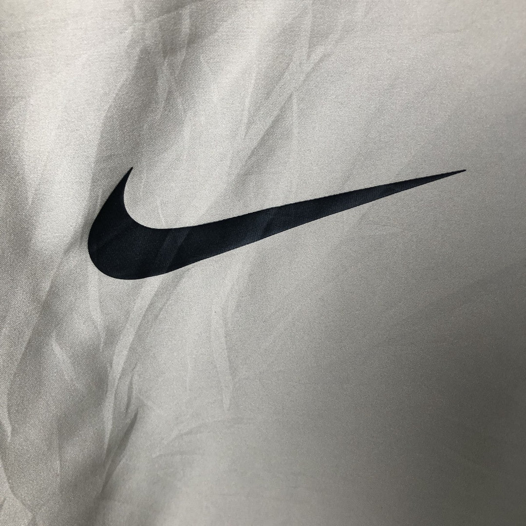 2000'S Nike padded puffer jacket, men's size L unclear Beige type Vintage Second Hand