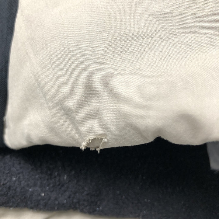 2000'S Nike padded puffer jacket, men's size L unclear Beige type Vintage Second Hand