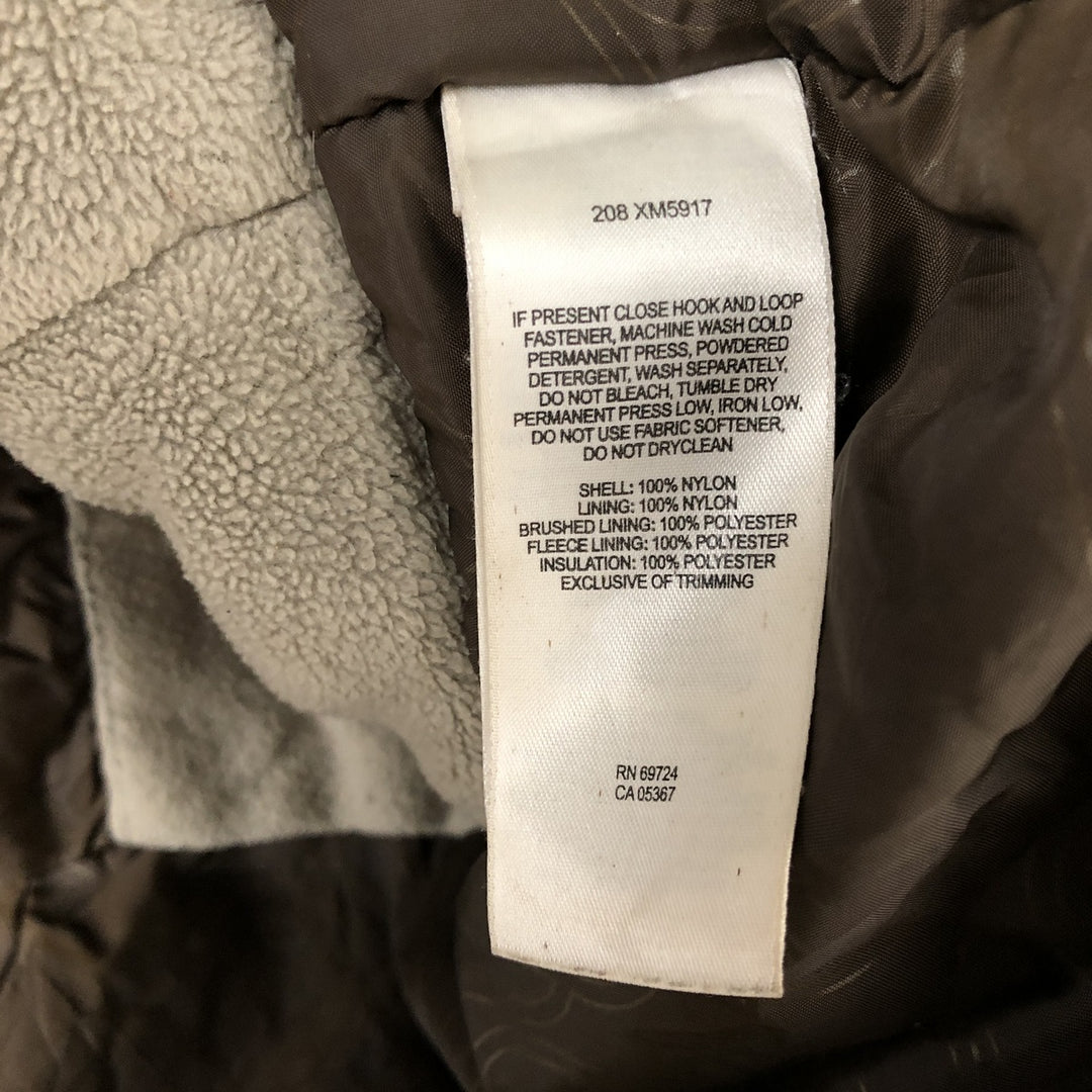 00'S Columbia padded jacket, puffer jacket, men's XL size Nylon brown type Vintage Second Hand