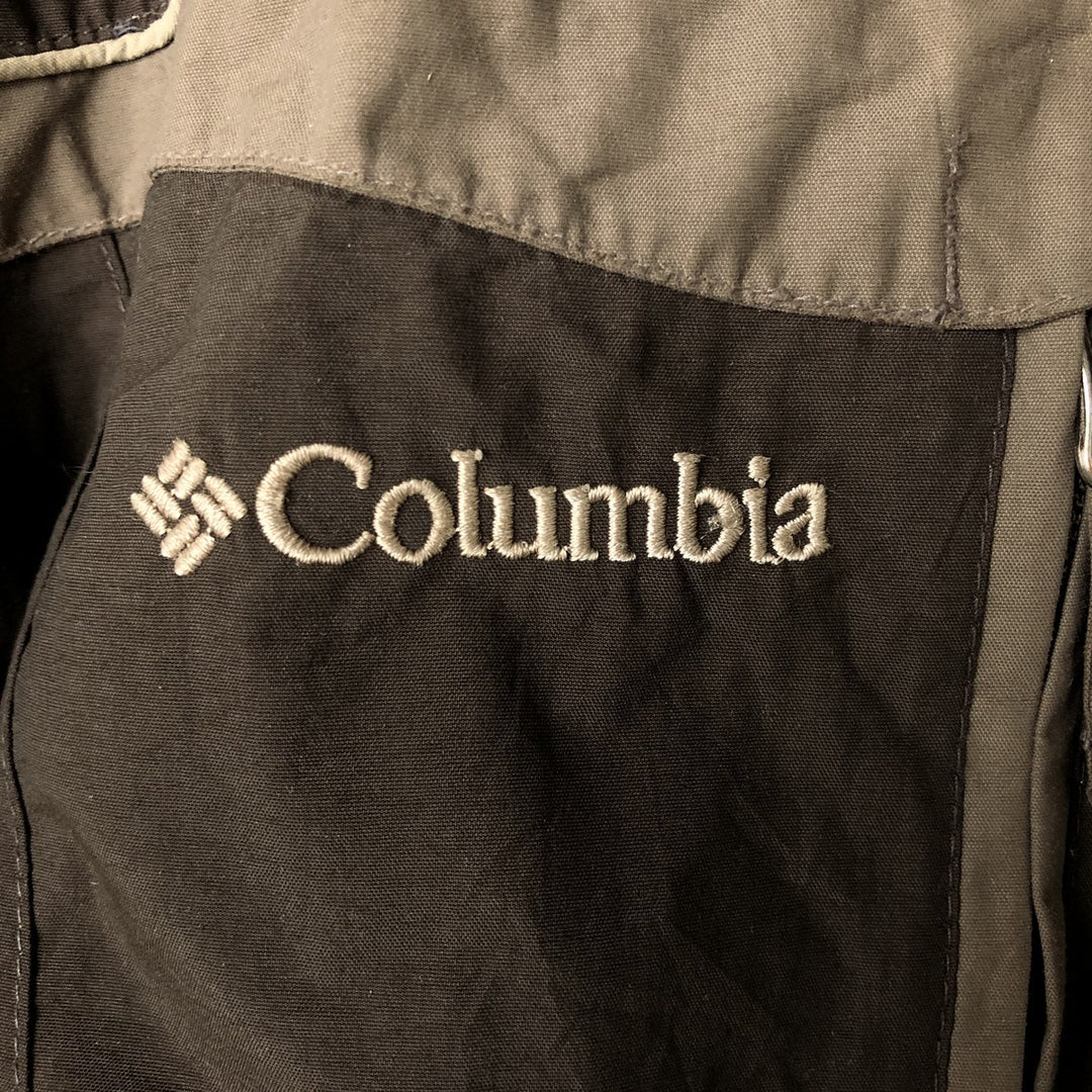 00'S Columbia padded jacket, puffer jacket, men's XL size Nylon brown type Vintage Second Hand
