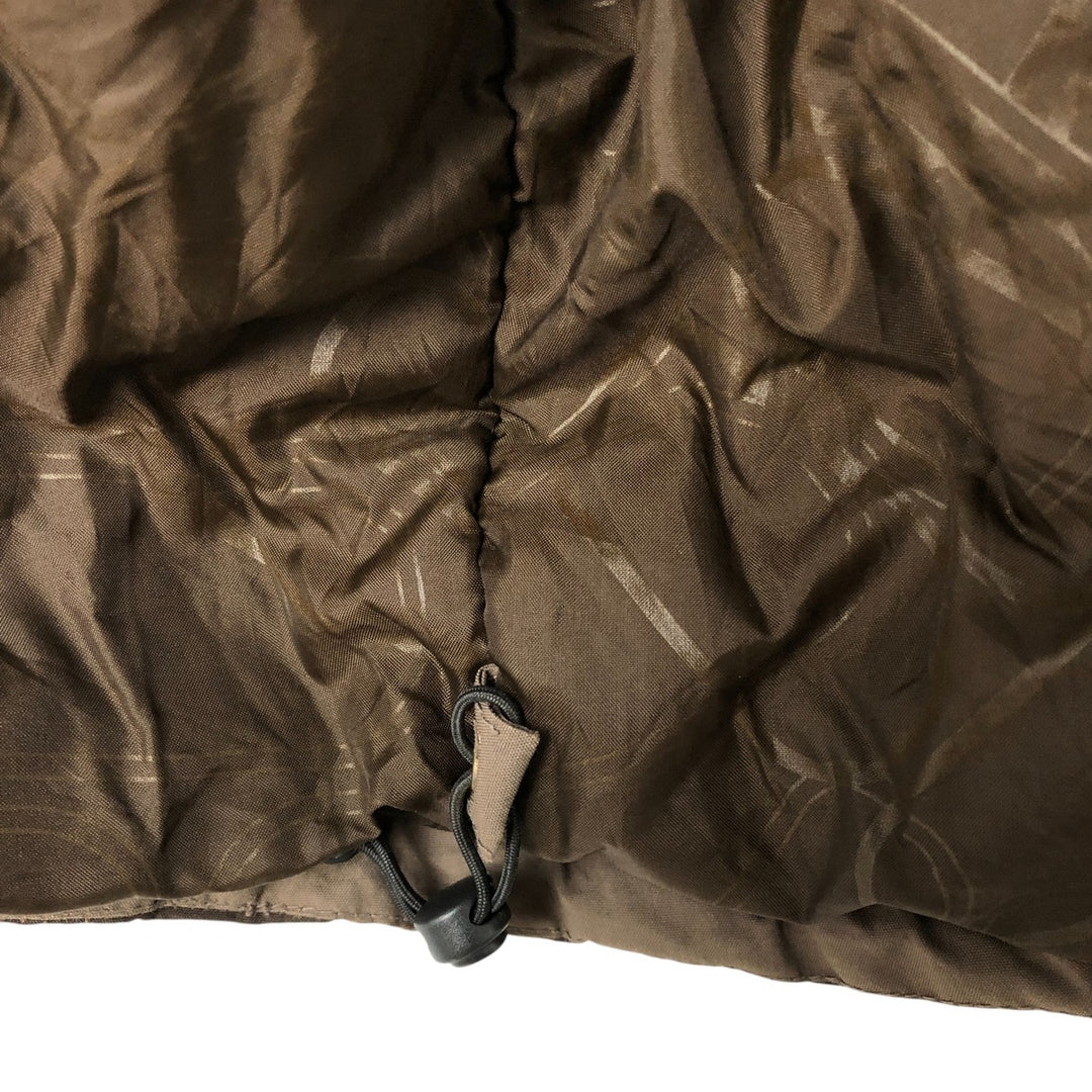 00'S Columbia padded jacket, puffer jacket, men's XL size Nylon brown type Vintage Second Hand