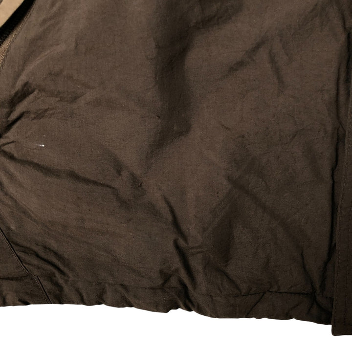 00'S Columbia padded jacket, puffer jacket, men's XL size Nylon brown type Vintage Second Hand