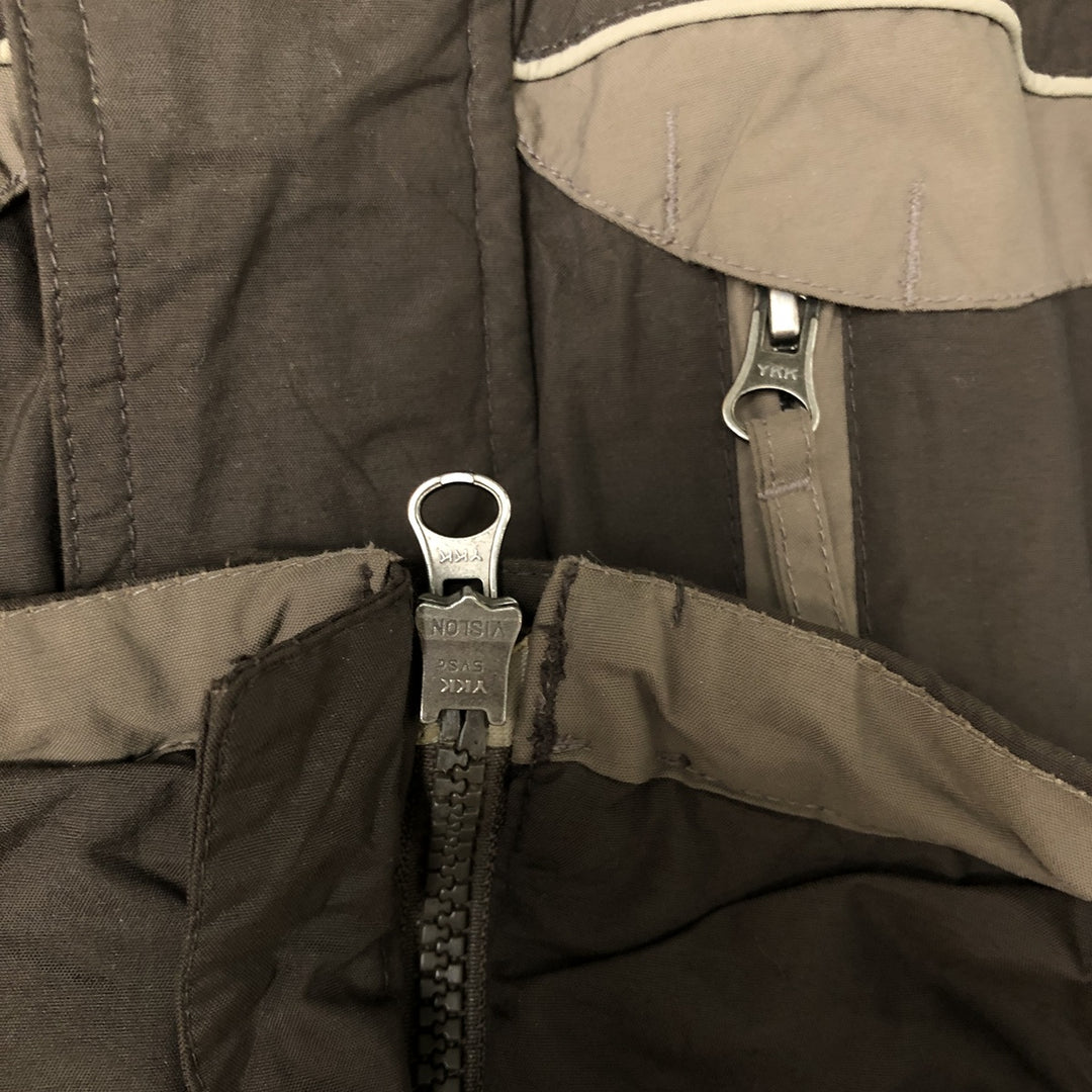 00'S Columbia padded jacket, puffer jacket, men's XL size Nylon brown type Vintage Second Hand