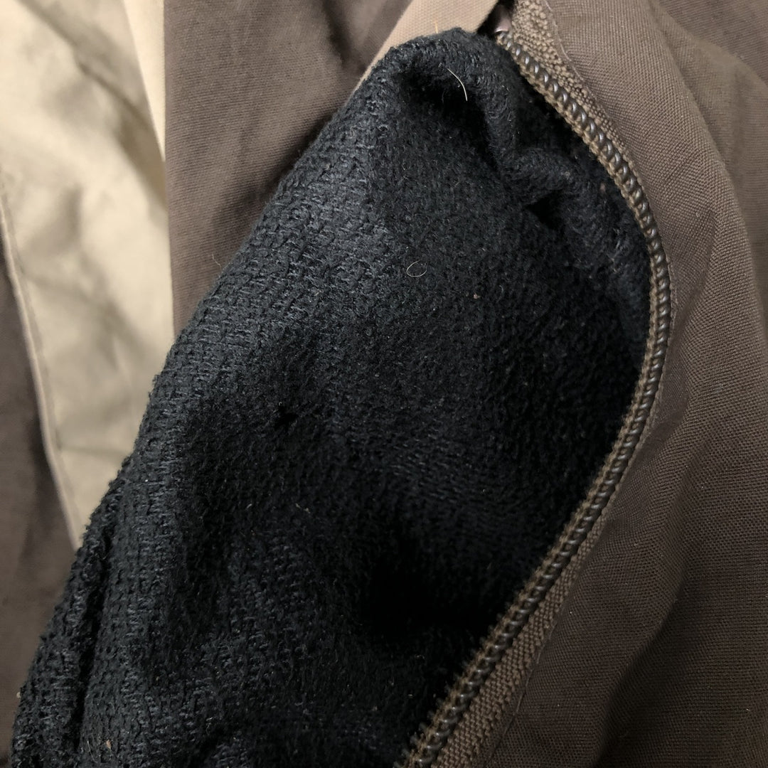 00'S Columbia padded jacket, puffer jacket, men's XL size Nylon brown type Vintage Second Hand