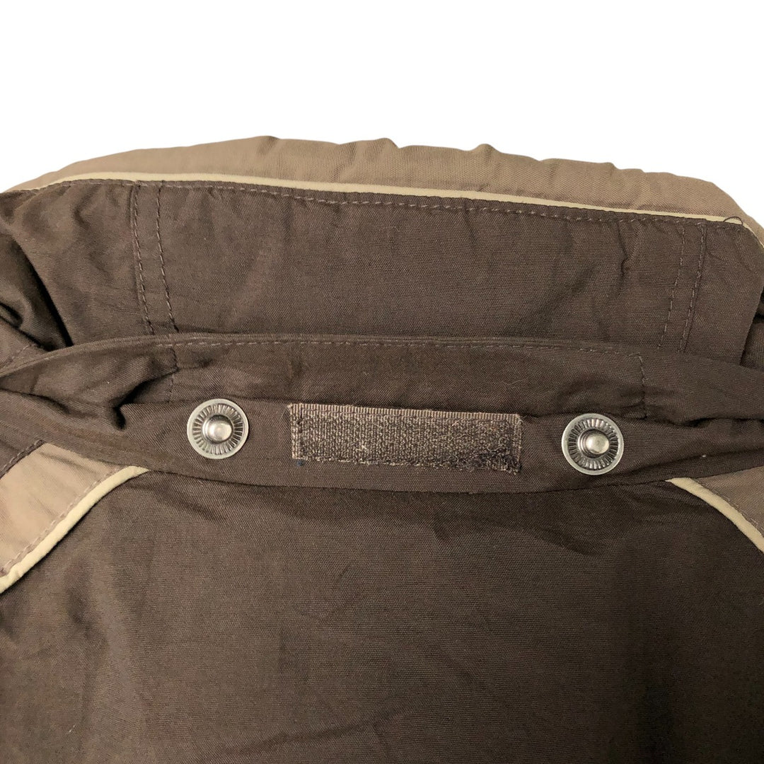 00'S Columbia padded jacket, puffer jacket, men's XL size Nylon brown type Vintage Second Hand