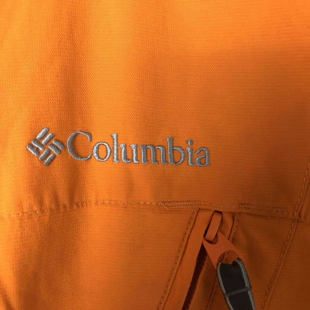 00'S Columbia Padded Mountain Jacket, Shell Jacket, Puffer Jacket, Men's L size Nylon orange type Vintage Second Hand