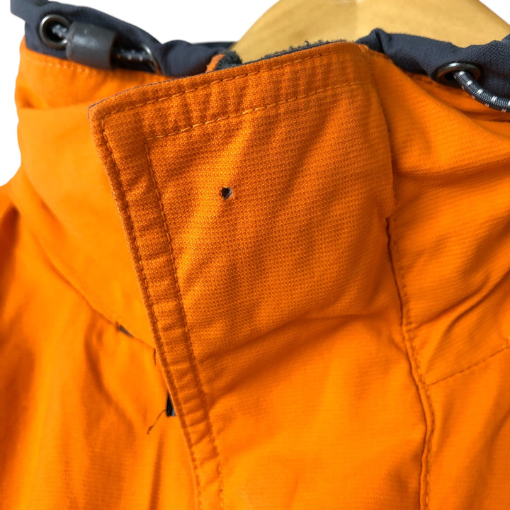 00'S Columbia Padded Mountain Jacket, Shell Jacket, Puffer Jacket, Men's L size Nylon orange type Vintage Second Hand
