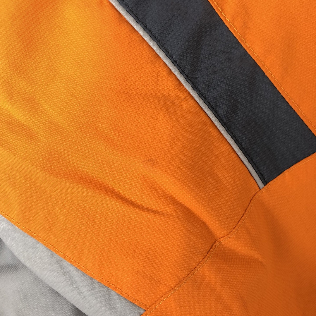 00'S Columbia Padded Mountain Jacket, Shell Jacket, Puffer Jacket, Men's L size Nylon orange type Vintage Second Hand