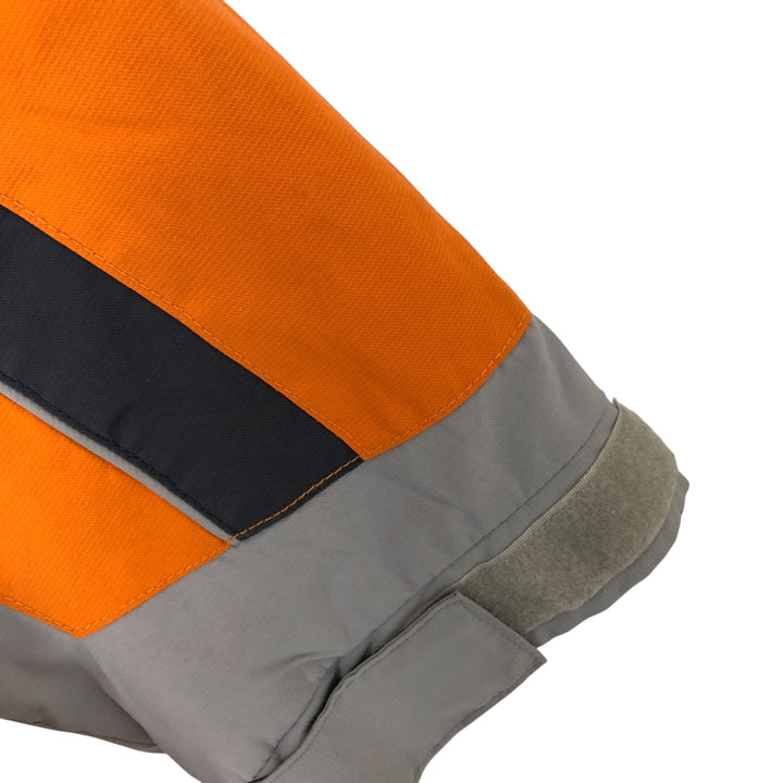 00'S Columbia Padded Mountain Jacket, Shell Jacket, Puffer Jacket, Men's L size Nylon orange type Vintage Second Hand