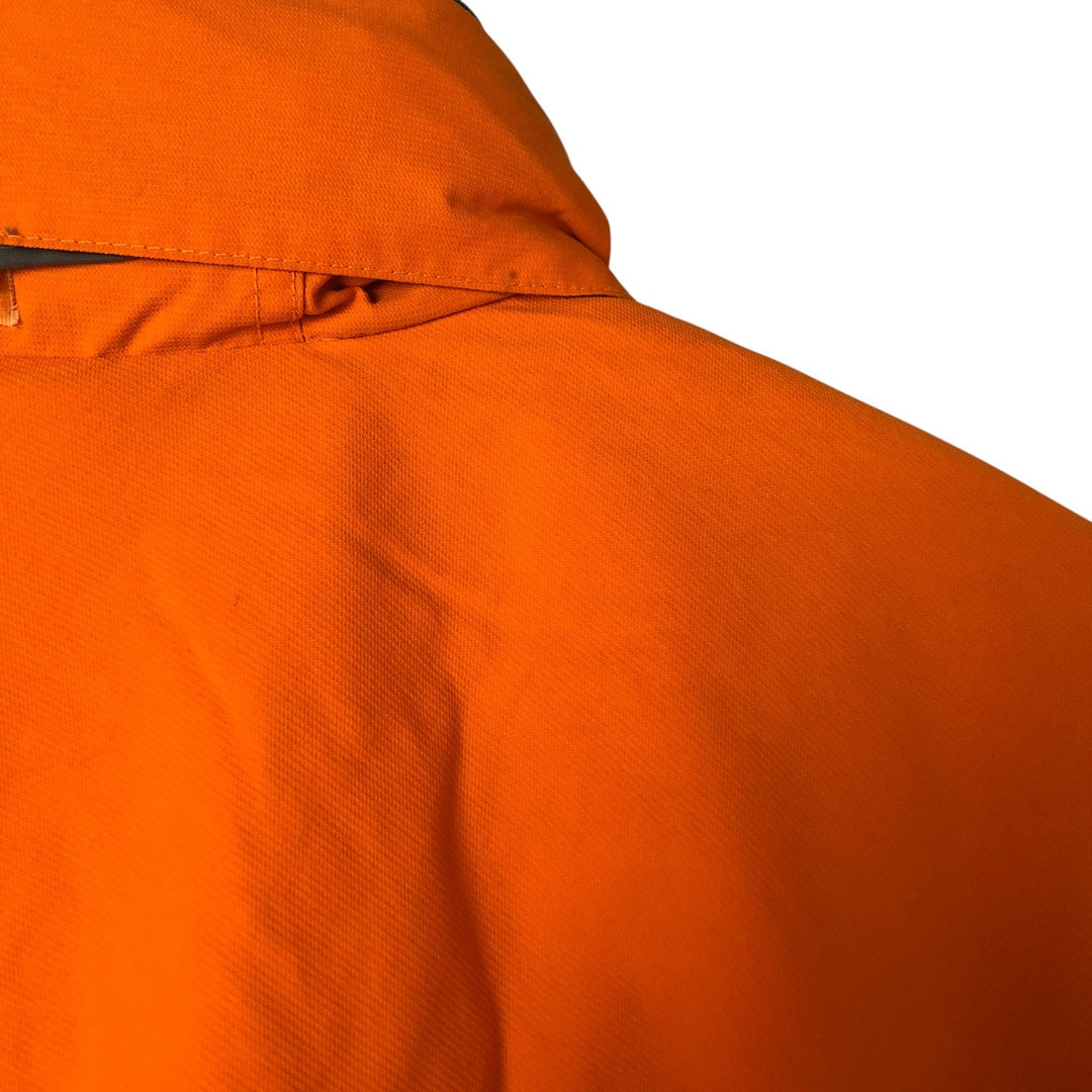 00'S Columbia Padded Mountain Jacket, Shell Jacket, Puffer Jacket, Men's L size Nylon orange type Vintage Second Hand