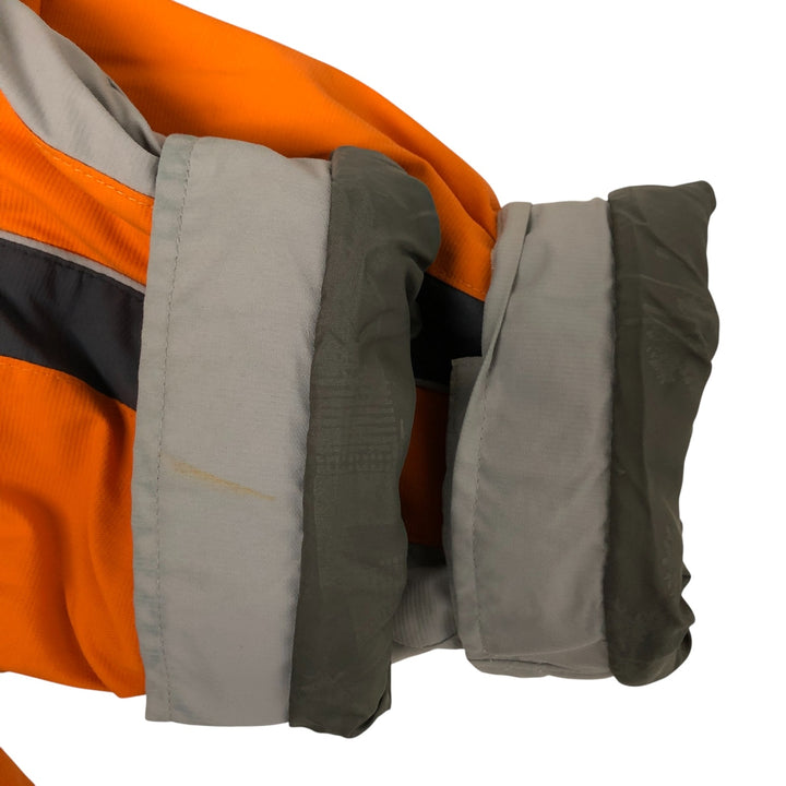00'S Columbia Padded Mountain Jacket, Shell Jacket, Puffer Jacket, Men's L size Nylon orange type Vintage Second Hand