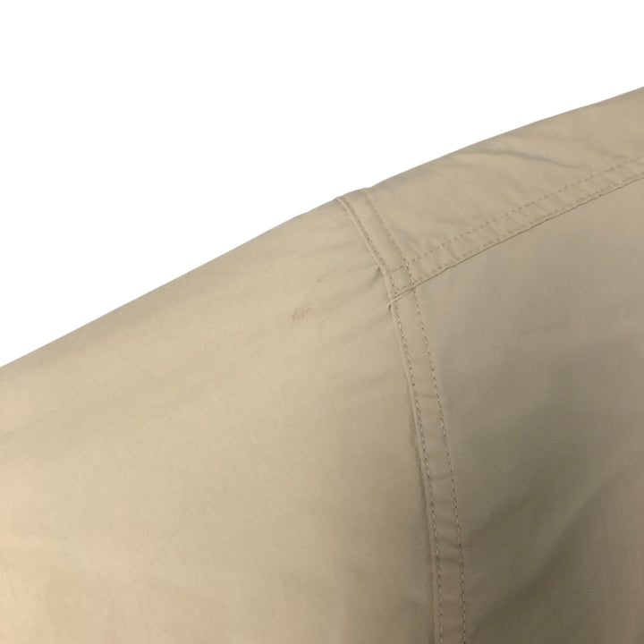 Vintage 1990'S Eddie Bauer padded nylon jacket, size M, men's Nylon Beige type Vintage Second Hand