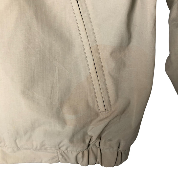 Vintage 1990'S Eddie Bauer padded nylon jacket, size M, men's Nylon Beige type Vintage Second Hand