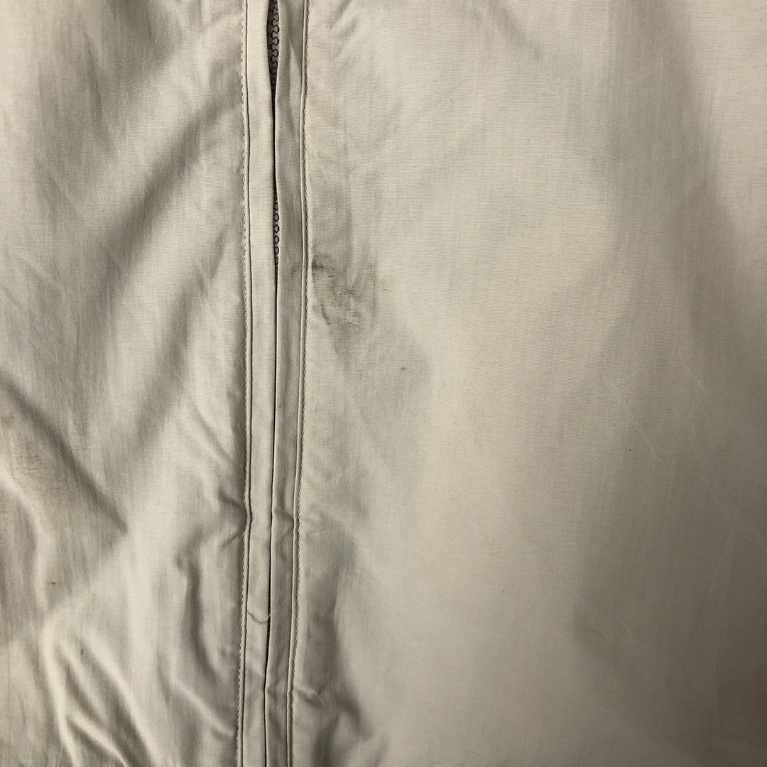 Vintage 1990'S Eddie Bauer padded nylon jacket, size M, men's Nylon Beige type Vintage Second Hand