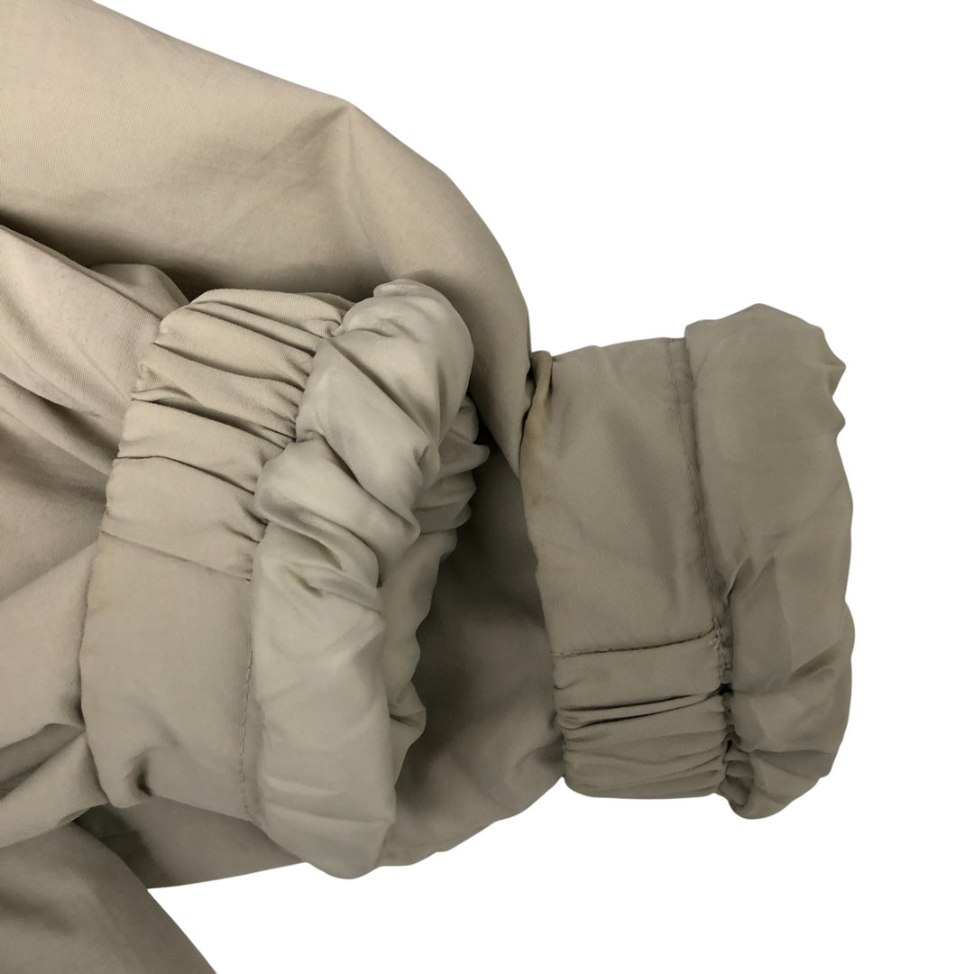 Vintage 1990'S Eddie Bauer padded nylon jacket, size M, men's Nylon Beige type Vintage Second Hand