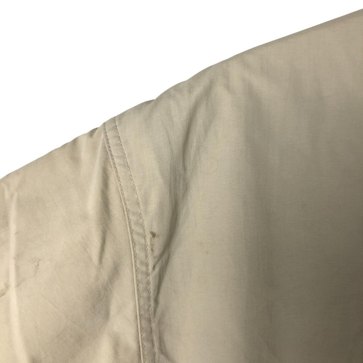 Vintage 1990'S Eddie Bauer padded nylon jacket, size M, men's Nylon Beige type Vintage Second Hand