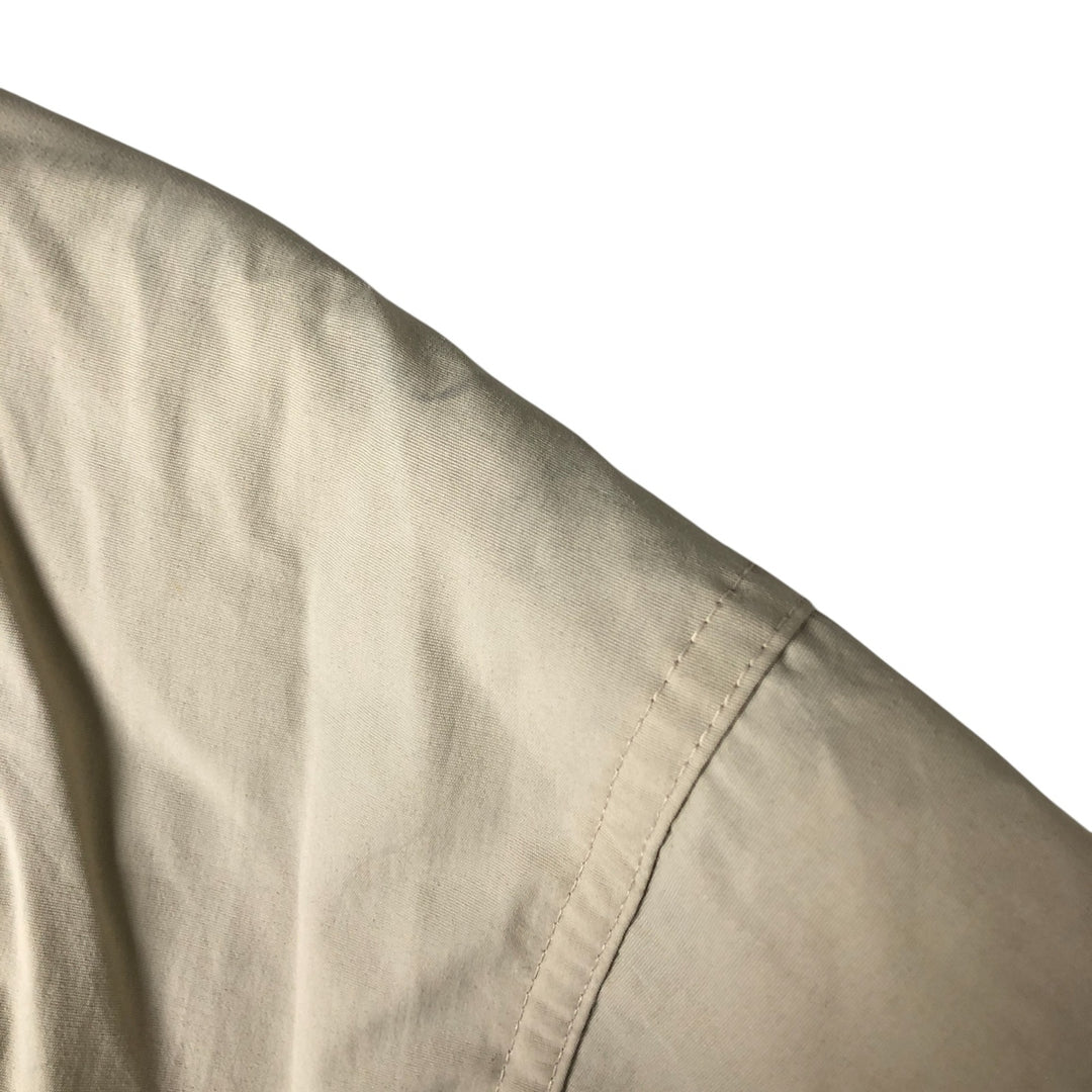 Vintage 1990'S Eddie Bauer padded nylon jacket, size M, men's Nylon Beige type Vintage Second Hand