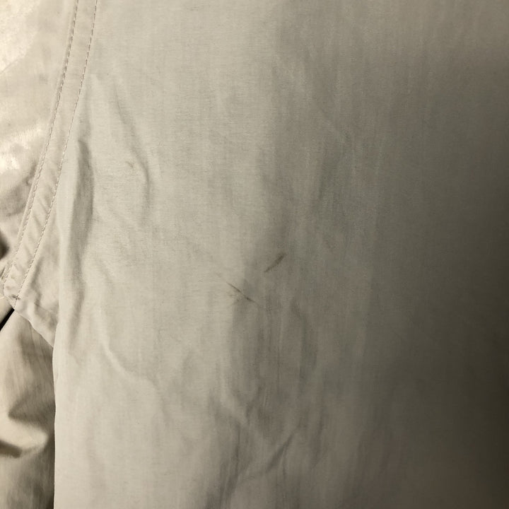 Vintage 1990'S Eddie Bauer padded nylon jacket, size M, men's Nylon Beige type Vintage Second Hand