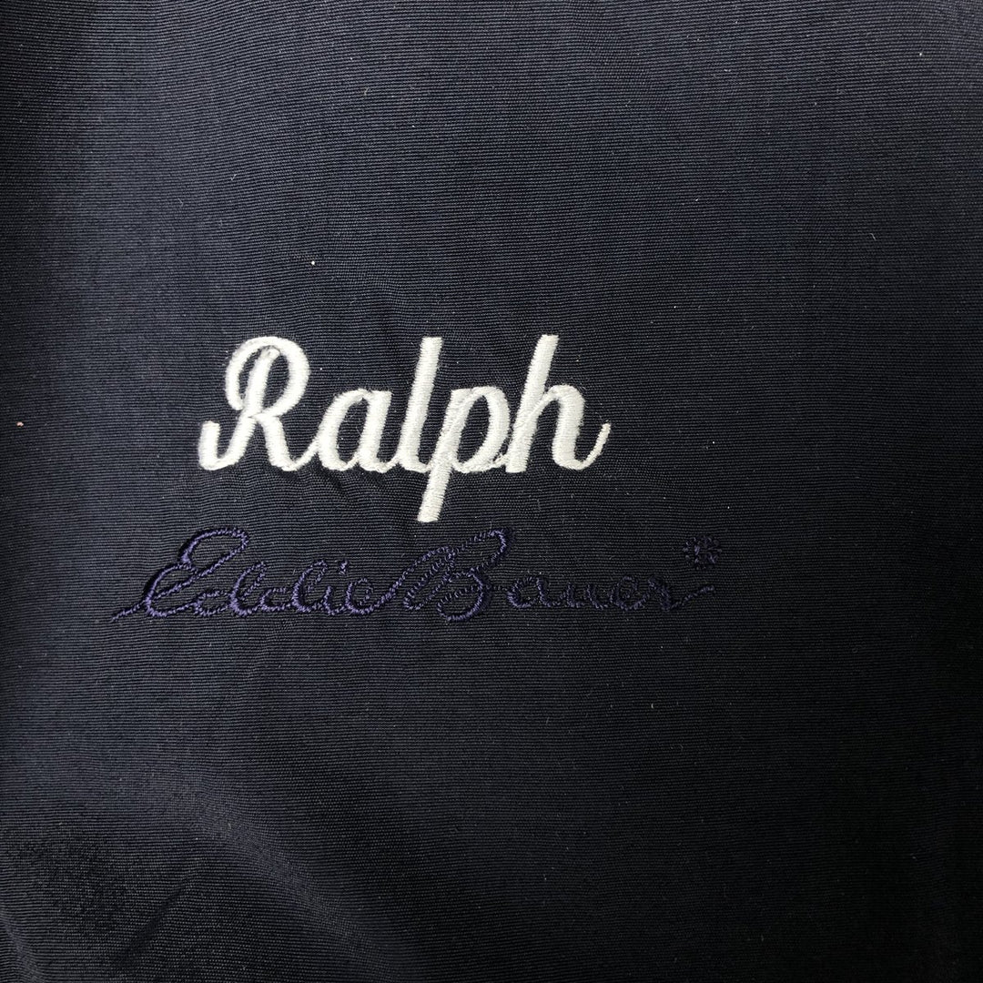 90s-00'S Eddie Bauer Nylon Jacket, Men's Size XL Nylon navy blue type Vintage Second Hand