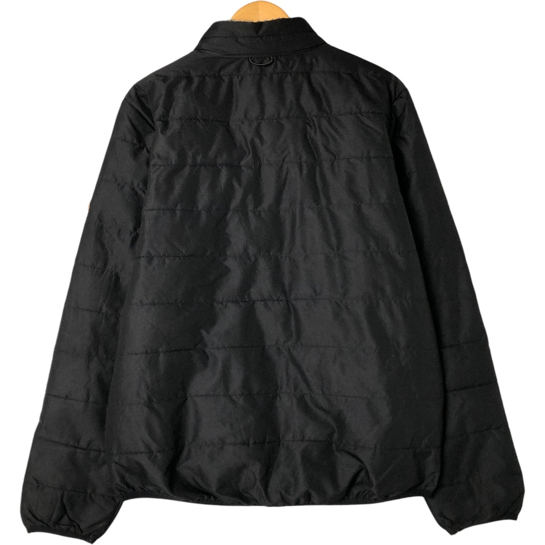 Gerry stand-collar padded puffer jacket, men's size L polyester black type Vintage Second Hand