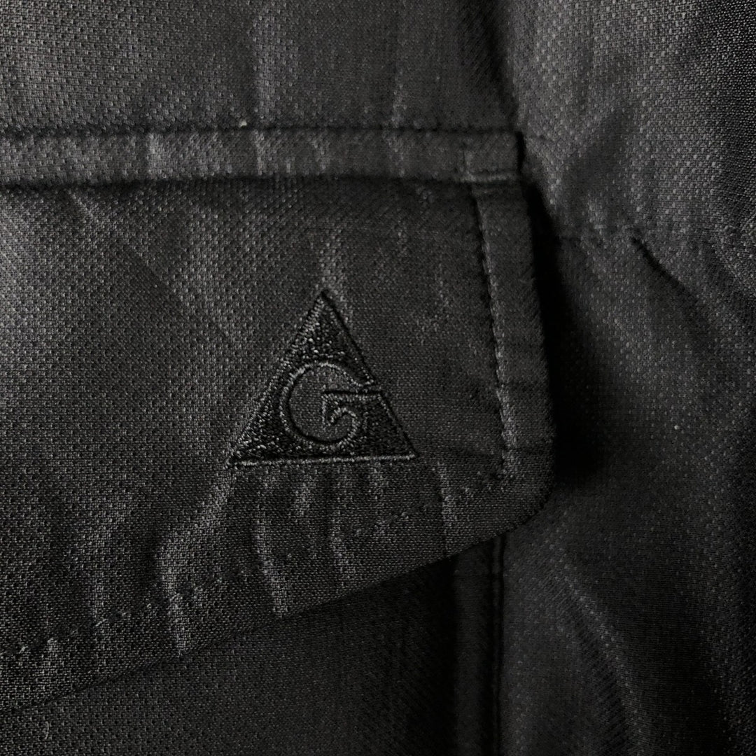 Gerry stand-collar padded puffer jacket, men's size L polyester black type Vintage Second Hand