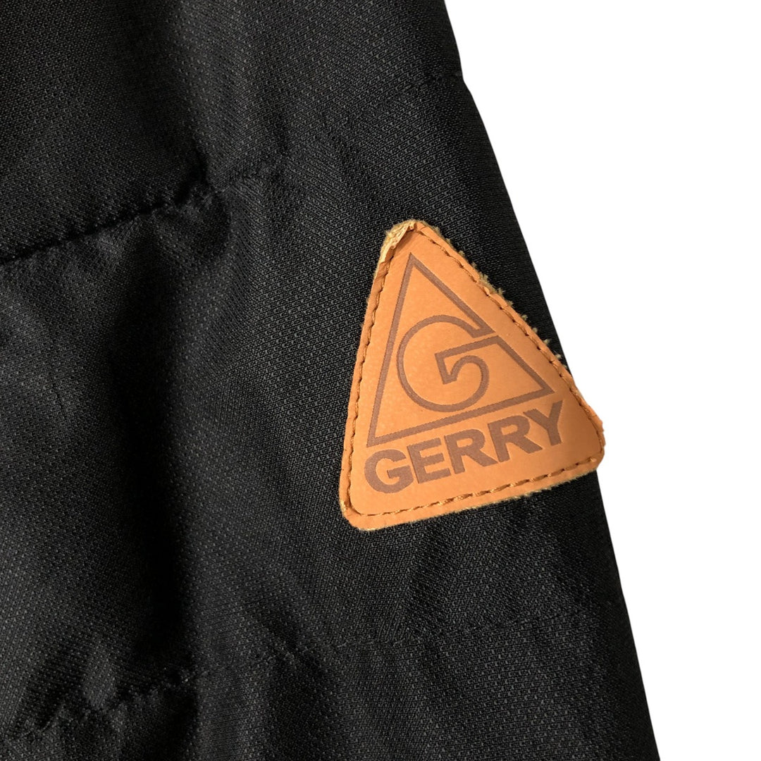 Gerry stand-collar padded puffer jacket, men's size L polyester black type Vintage Second Hand