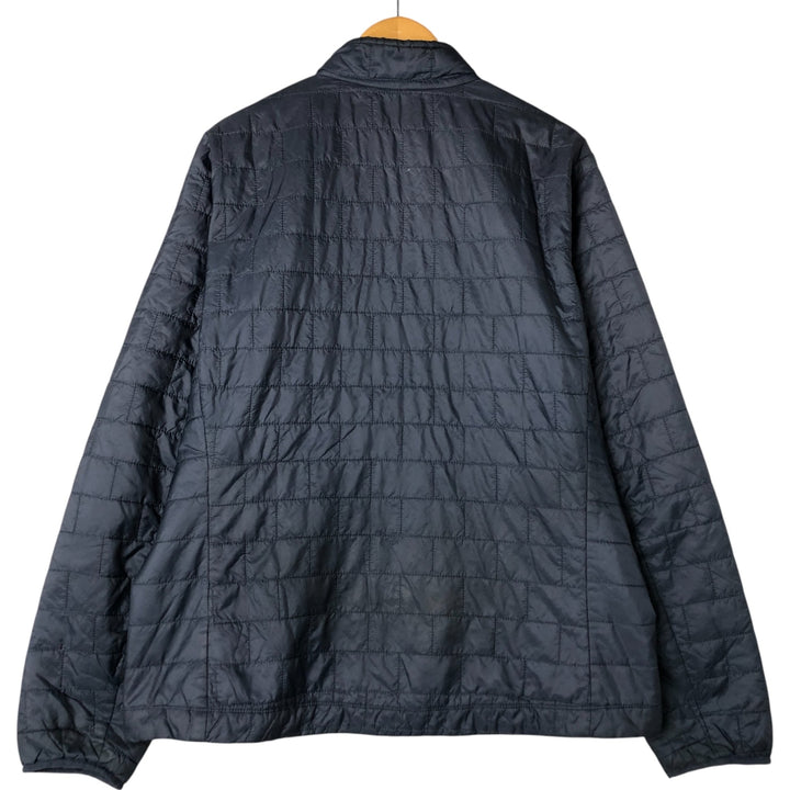 Patagonia Nano Puff Jacket 84212FA18, Men's XL, Padded Mountain Jacket, Shell Jacket, Puffer Jacket recycled polyester navy blue type Vintage Second Hand