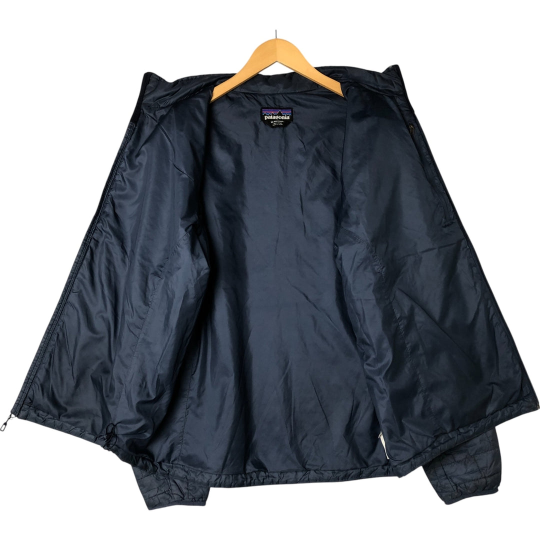 Patagonia Nano Puff Jacket 84212FA18, Men's XL, Padded Mountain Jacket, Shell Jacket, Puffer Jacket recycled polyester navy blue type Vintage Second Hand