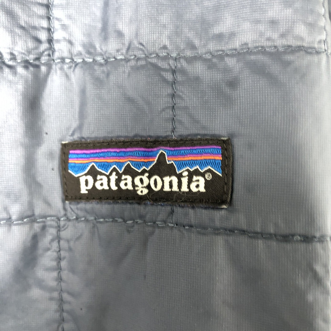 Patagonia Nano Puff Jacket 84212FA18, Men's XL, Padded Mountain Jacket, Shell Jacket, Puffer Jacket recycled polyester navy blue type Vintage Second Hand