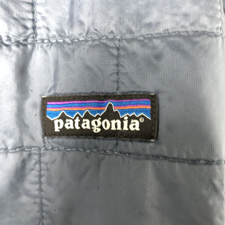 Patagonia Nano Puff Jacket 84212FA18, Men's XL, Padded Mountain Jacket, Shell Jacket, Puffer Jacket recycled polyester navy blue type Vintage Second Hand