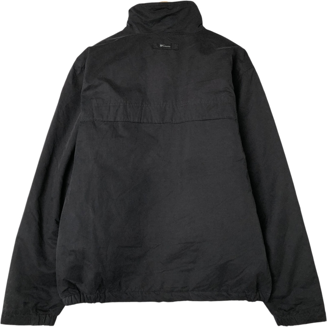 2000'S Columbia padded puffer jacket, men's size L polyester black type Vintage Second Hand