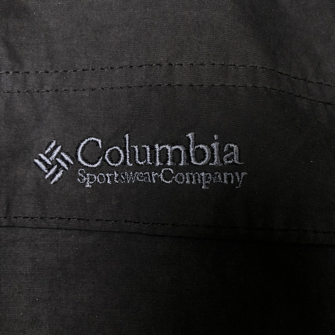 2000'S Columbia padded puffer jacket, men's size L polyester black type Vintage Second Hand