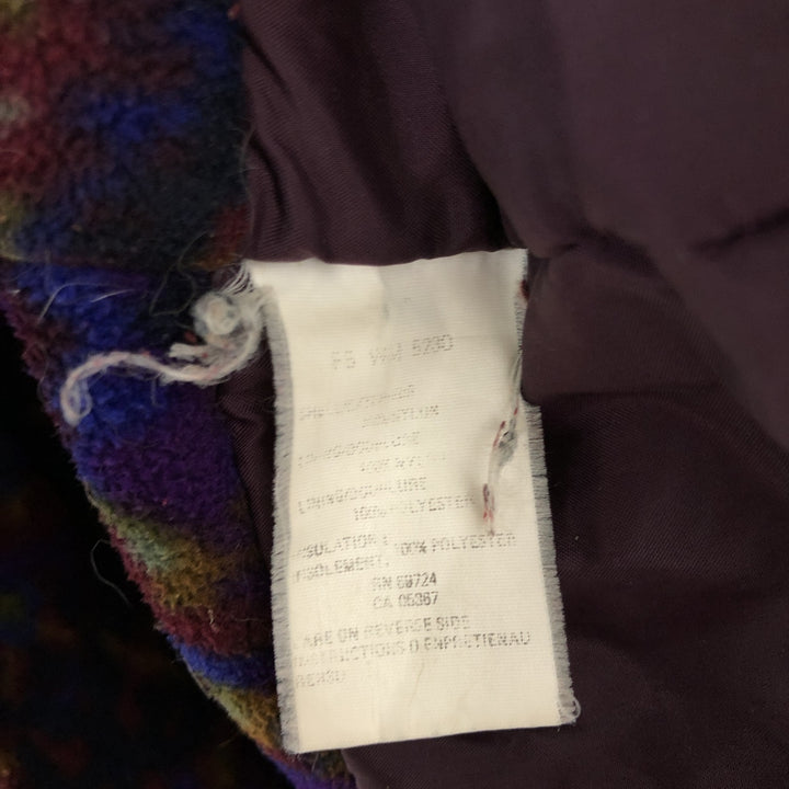 90'S Vintage Columbia White Tag Padded Parka Puffer Jacket, Men's Size L Nylon navy blue type Vintage Second Hand