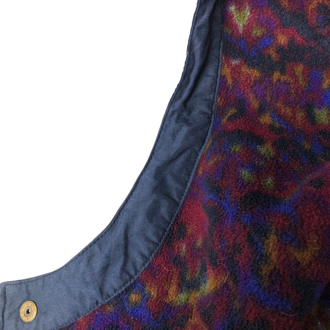 90'S Vintage Columbia White Tag Padded Parka Puffer Jacket, Men's Size L Nylon navy blue type Vintage Second Hand