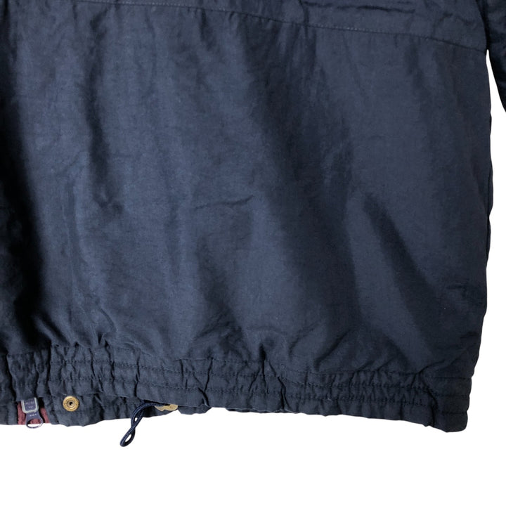 90'S Vintage Columbia White Tag Padded Parka Puffer Jacket, Men's Size L Nylon navy blue type Vintage Second Hand