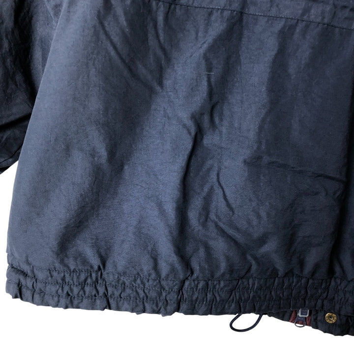 90'S Vintage Columbia White Tag Padded Parka Puffer Jacket, Men's Size L Nylon navy blue type Vintage Second Hand