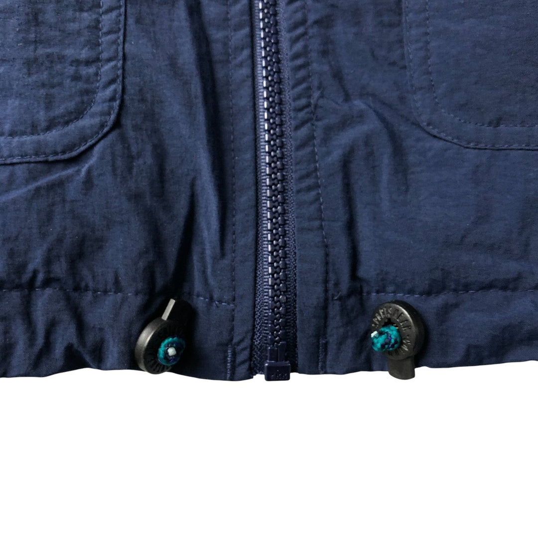 90'S Vintage Columbia Nylon Parka, Men's Size Medium Nylon navy blue type Vintage Second Hand