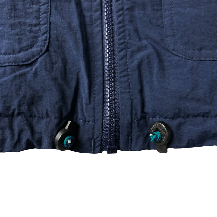 90'S Vintage Columbia Nylon Parka, Men's Size Medium Nylon navy blue type Vintage Second Hand