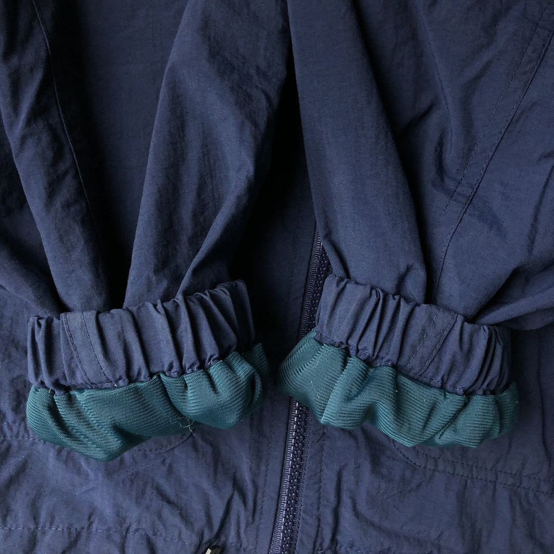 90'S Vintage Columbia Nylon Parka, Men's Size Medium Nylon navy blue type Vintage Second Hand