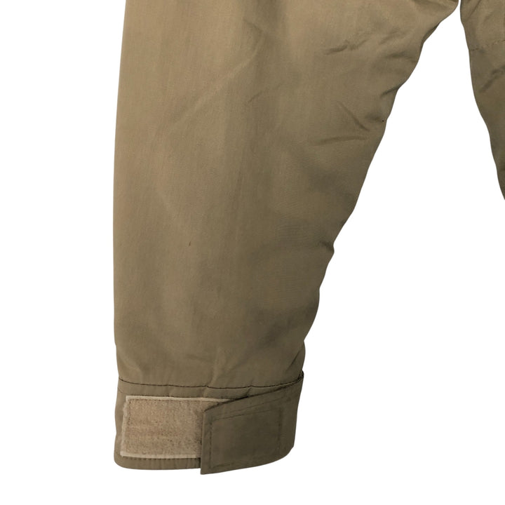 70s-80'S LLBean Stand Collar Padded Mountain Jacket, Shell Jacket, Men's Size M polyester Beige type Vintage Second Hand