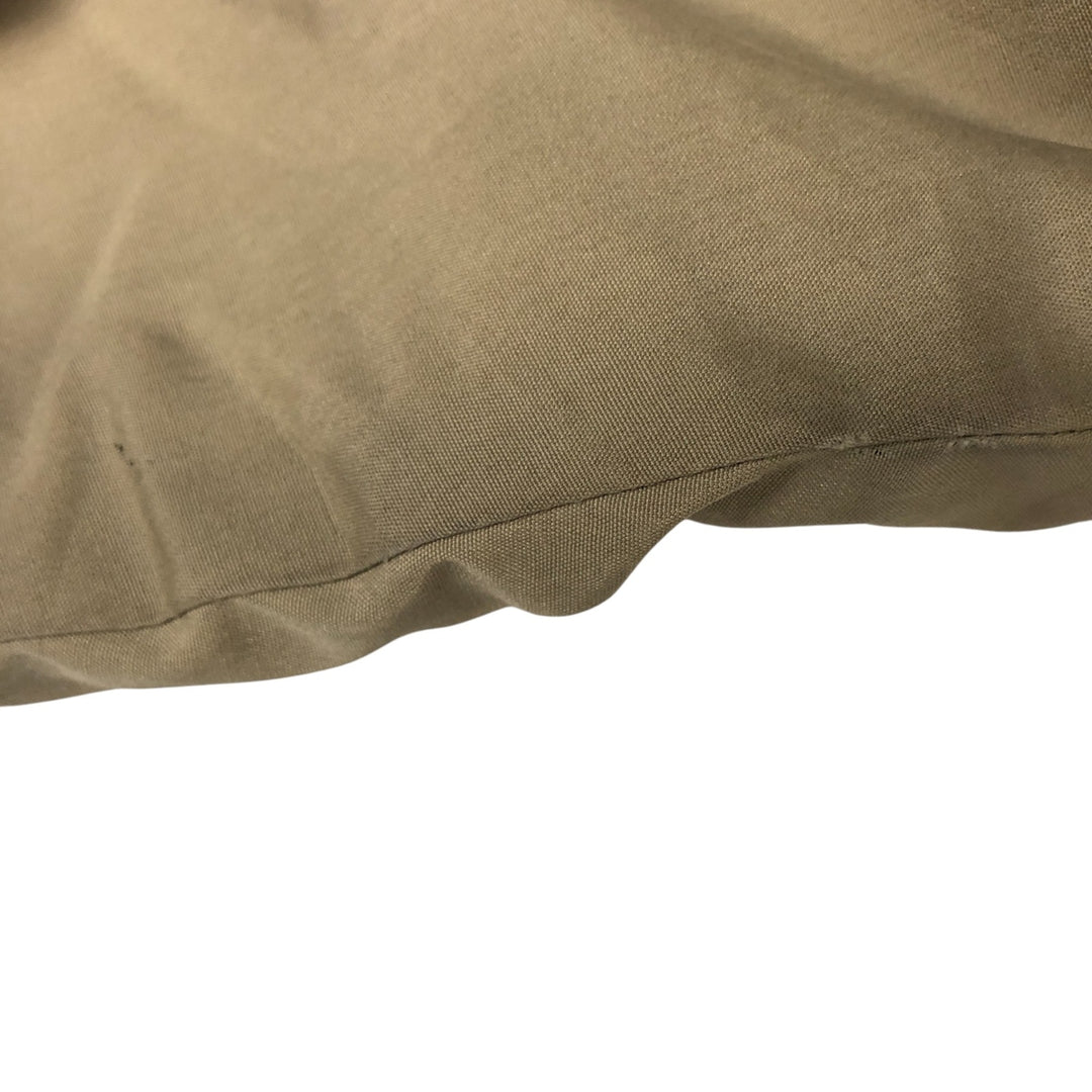 70s-80'S LLBean Stand Collar Padded Mountain Jacket, Shell Jacket, Men's Size M polyester Beige type Vintage Second Hand