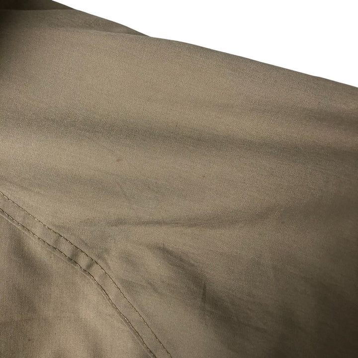 70s-80'S LLBean Stand Collar Padded Mountain Jacket, Shell Jacket, Men's Size M polyester Beige type Vintage Second Hand