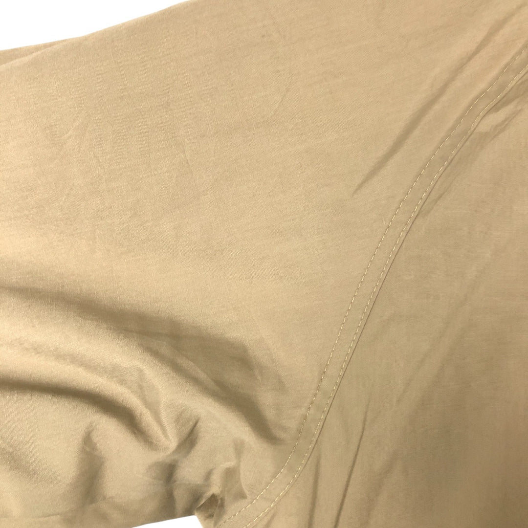 70s-80'S LLBean Stand Collar Padded Mountain Jacket, Shell Jacket, Men's Size M polyester Beige type Vintage Second Hand