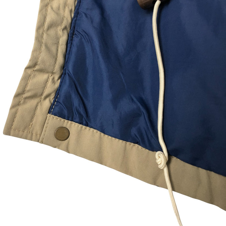 70s-80'S LLBean Stand Collar Padded Mountain Jacket, Shell Jacket, Men's Size M polyester Beige type Vintage Second Hand