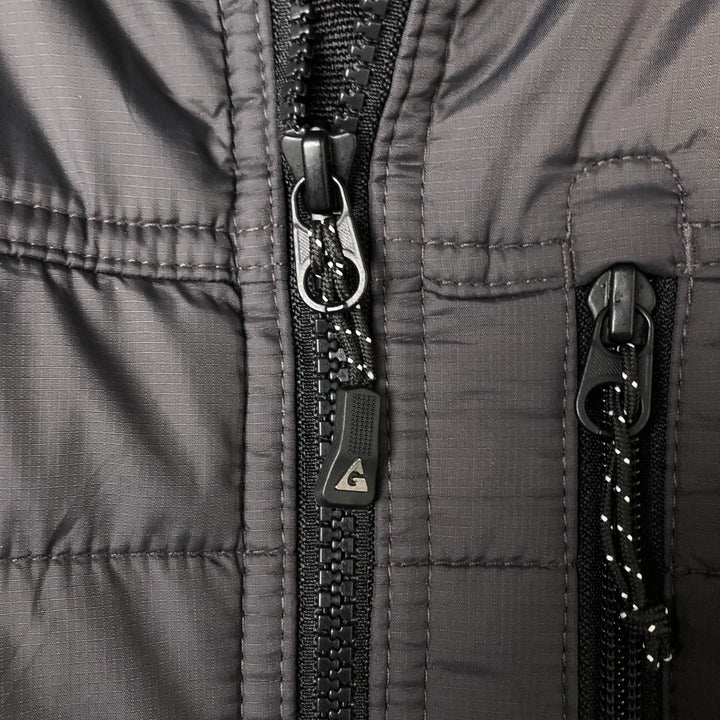 Gerry Gerry Padded Puffer Jacket, Men's Size XL Nylon gray type Vintage Second Hand