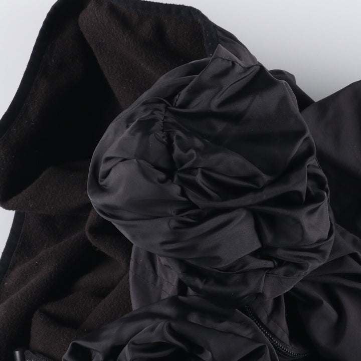 North End Reversible Nylon and Fleece Vest, Men's XL Nylon black type Vintage Second Hand