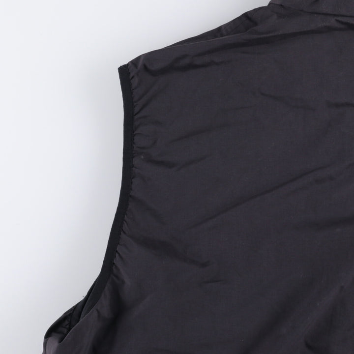 North End Reversible Nylon and Fleece Vest, Men's XL Nylon black type Vintage Second Hand
