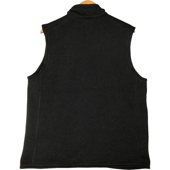 Patagonia Better Sweater 25882FA20 Fleece Vest, Men's XL polyester Charcoal Vintage Second Hand
