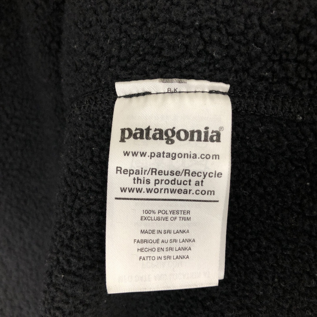 Patagonia Better Sweater 25882FA20 Fleece Vest, Men's XL polyester Charcoal Vintage Second Hand