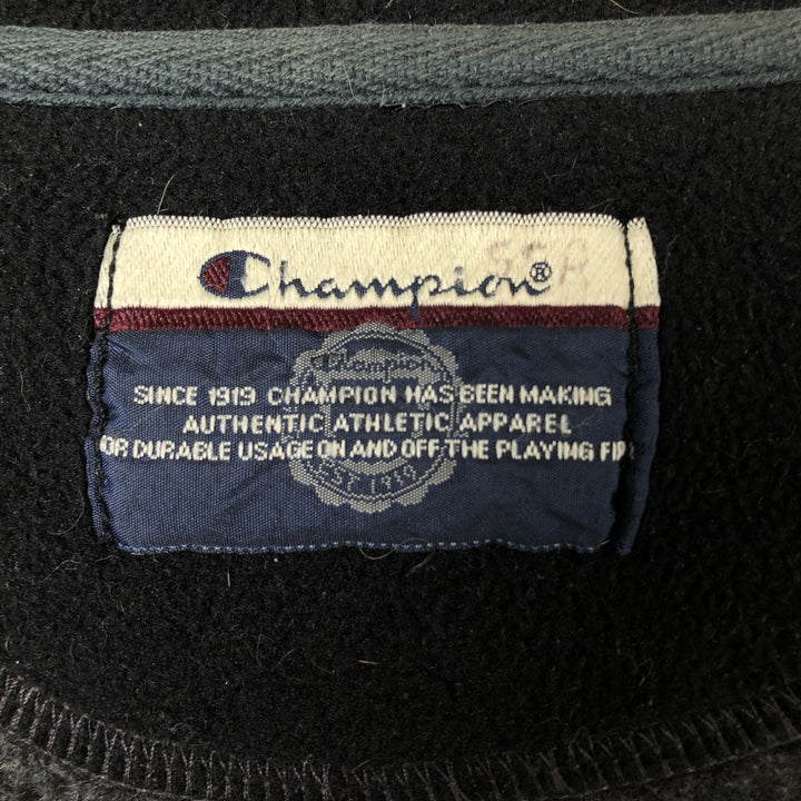 Champion Fleece Vest, Men's Size M unclear gray type Vintage Second Hand